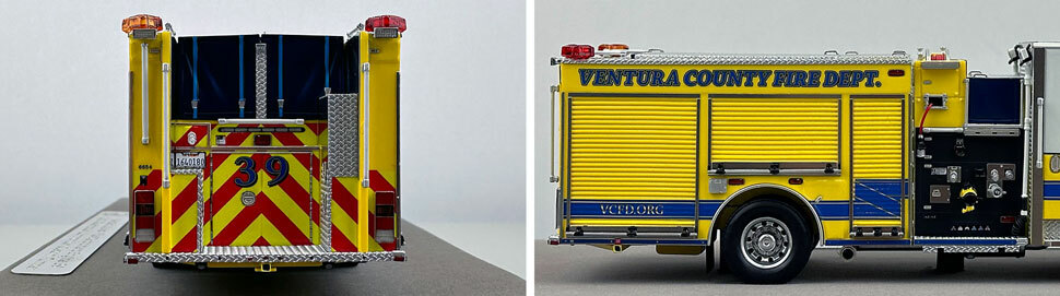 Ventura County Engine 39 1:50 scale model close up pictures 9-10