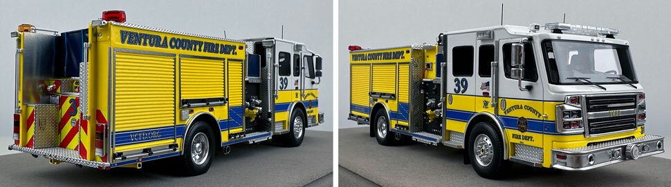 Ventura County Engine 39 1:50 scale model close up pictures 11-12