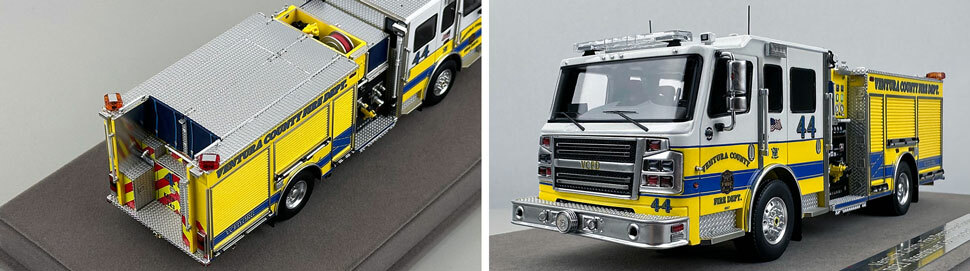 Ventura County Engine 44 1:50 scale model close up pictures 3-4