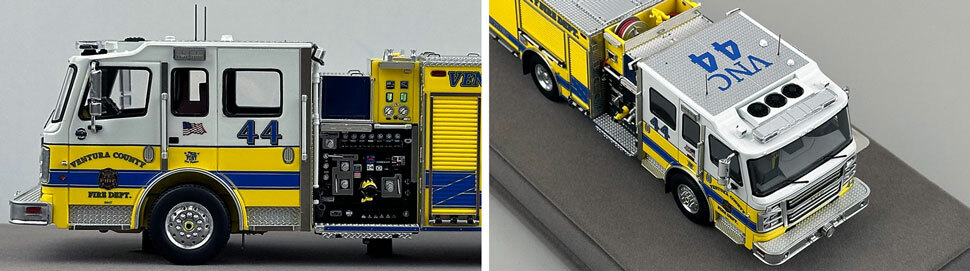 Ventura County Engine 44 1:50 scale model close up pictures 5-6