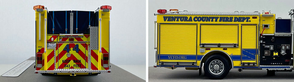 Ventura County Engine 44 1:50 scale model close up pictures 9-10