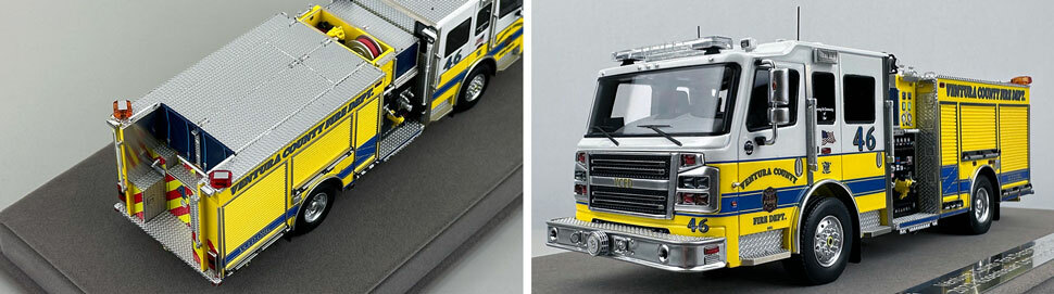 Ventura County Engine 46 1:50 scale model close up pictures 3-4