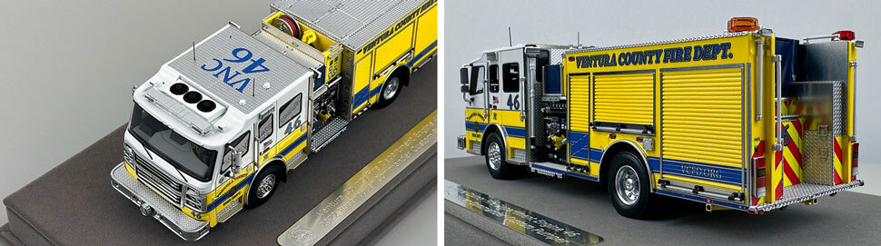 Ventura County Engine 46 1:50 scale model close up pictures 7-8