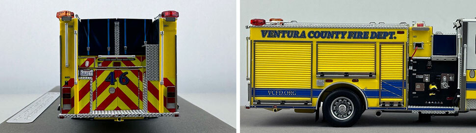 Ventura County Engine 46 1:50 scale model close up pictures 9-10