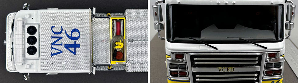 Ventura County Engine 46 1:50 scale model close up pictures 13-14