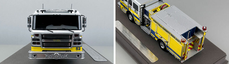 Ventura County Engine 52 1:50 scale model close up pictures 1-2