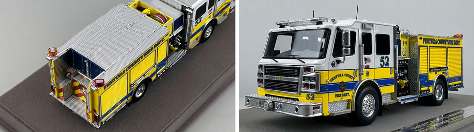 Ventura County Engine 52 1:50 scale model close up pictures 3-4