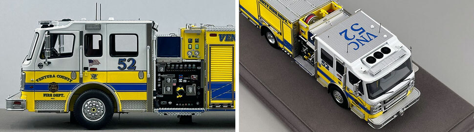 Ventura County Engine 52 1:50 scale model close up pictures 5-6