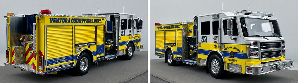 Ventura County Engine 52 1:50 scale model close up pictures 11-12