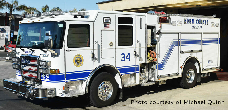 Kern County Pierce Engine 34 courtesy of Michael Quinn