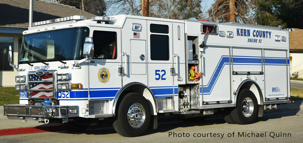 Kern County Pierce Engine 52 courtesy of Michael Quinn