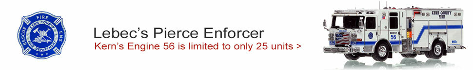 Order your Kern County Pierce Enforcer Engine 56 today!