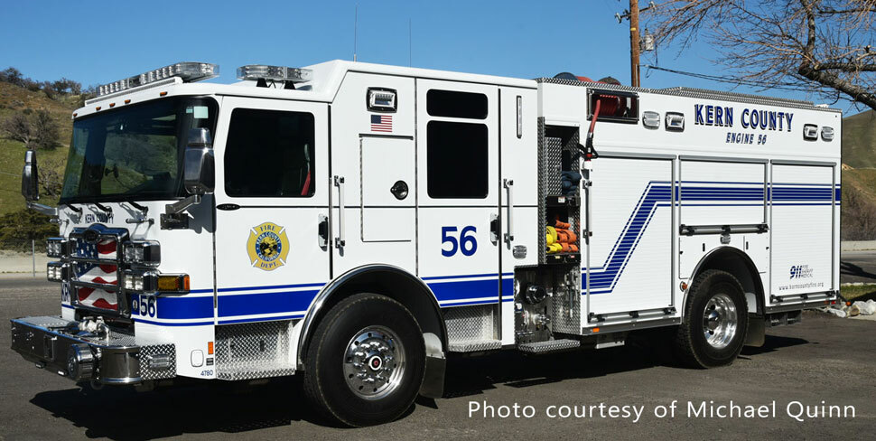 Kern County Pierce Engine 56 courtesy of Michael Quinn