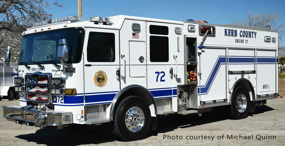 Kern County Pierce Engine 72 courtesy of Michael Quinn