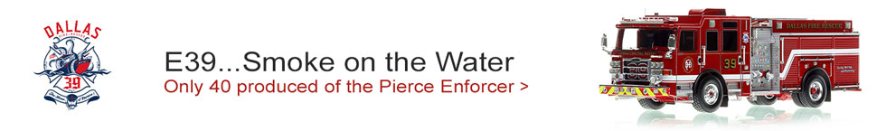 Order your Dallas Fire-Rescue 2022 Pierce Enforcer Engine 39 today!