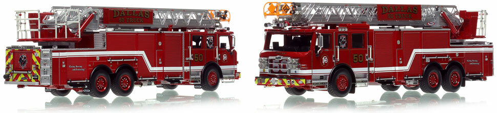 The first museum grade scale model of the Dallas Pierce Velocity Truck 50