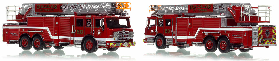 Dallas Pierce Velocity Truck 50 scale model is hand-crafted and intricately detailed.