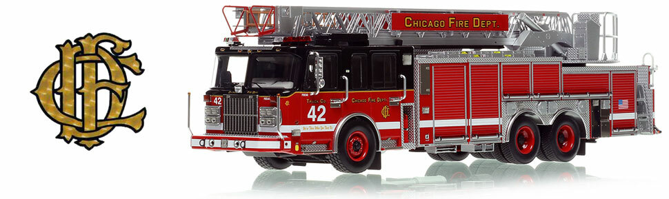 Order your Chicago Spartan 103' Rear Mount - Truck 42 today!