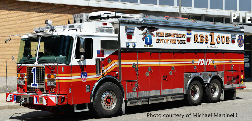 FDNY 2019 Ferrara Rescue 1 courtesy of Michael Martinelli