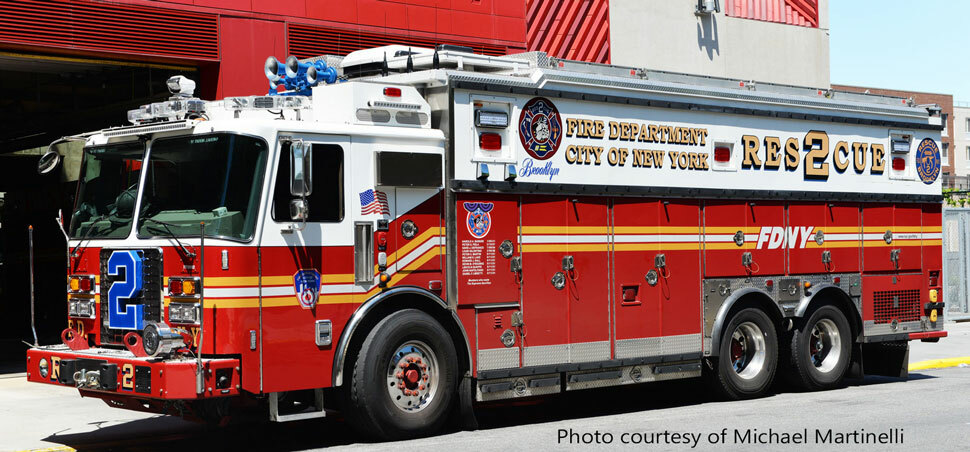 FDNY 2019 Ferrara Rescue 2 courtesy of Michael Martinelli