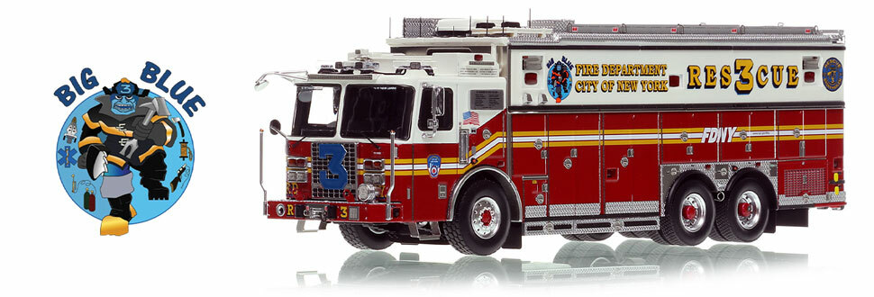 Order your FDNY 2019 Ferrara Rescue 3 today!