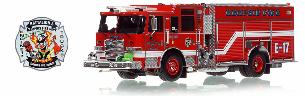 Order your Memphis Fire Department Pierce Arrow XT PUC Engine 17 today!