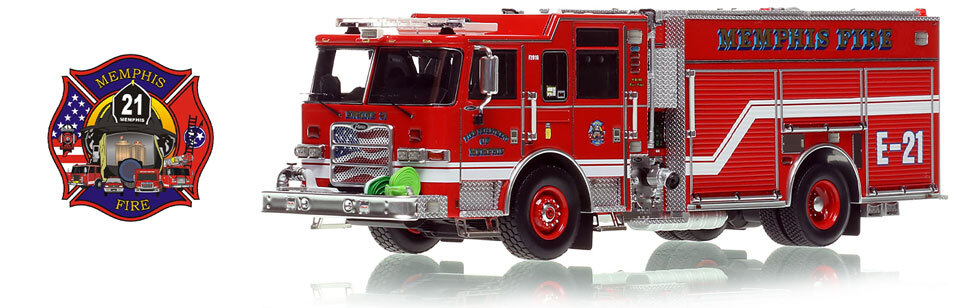 Order your Memphis Fire Department Pierce Arrow XT PUC Engine 21 today!