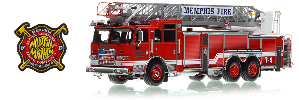 Order your Memphis Fire Department 2018 Pierce Arrow XT 100' Truck 4 today!