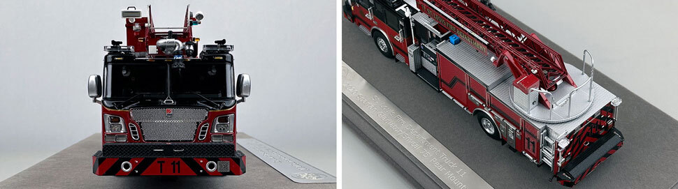 Closeup pictures 1-2 of St. Louis Fire Department Spartan/Smeal Truck 11 scale model