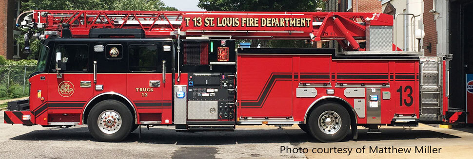 St. Louis Fire Department Truck 13 courtesy of Matthew Miller