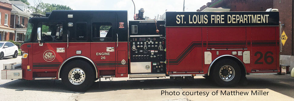 St. Louis Spartan/Smeal Engine 26 courtesy of Matthew Miller