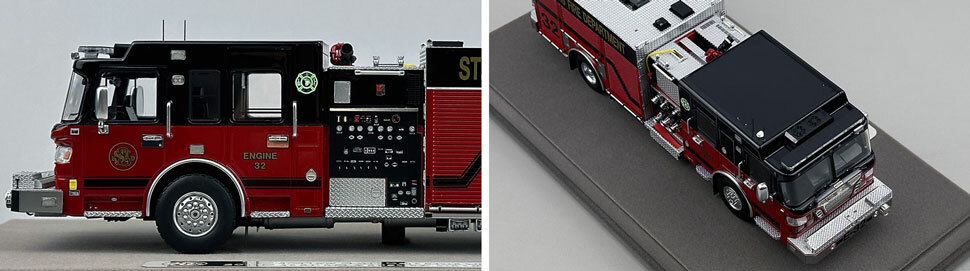 St. Louis Fire Department Spartan/Smeal Engine 32 scale model close up pictures 5-6
