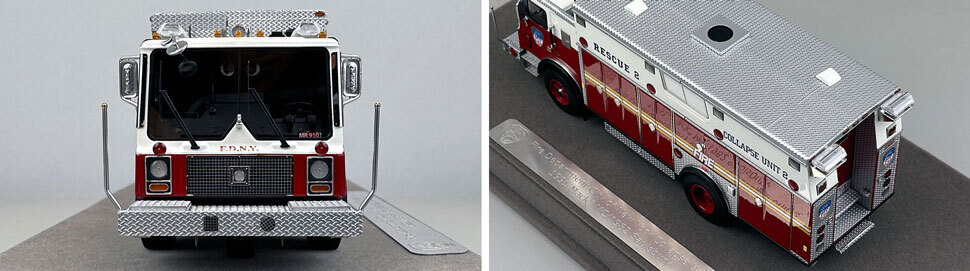 1:50 scale FDNY 1991 Mack MC Collapse Rescue 2 close up pictures 1-2