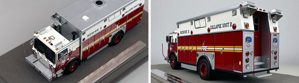 1:50 scale FDNY 1991 Mack MC Collapse Rescue 2 close up pictures 7-8