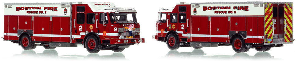 Boston's E-One Rescue 2 is hand-crafted and intricately detailed.
