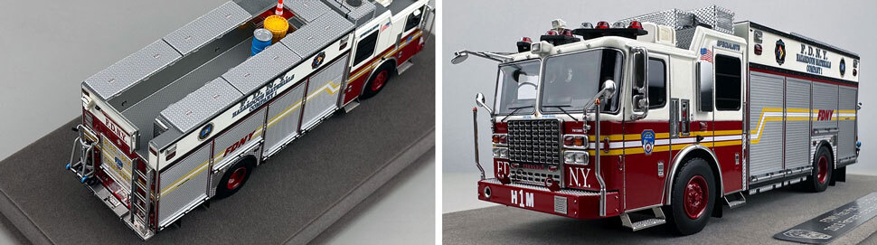 1:50 scale FDNY 2013 Ferrara Haz-Mat 2nd Piece close up pictures 3-4