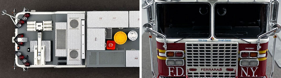 1:50 scale FDNY 2013 Ferrara Haz-Mat 2nd Piece close up pictures 13-14