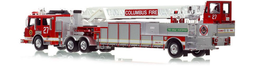 Columbus American LaFrance Eagle Ladder 27 is limited in production to only 40 units.