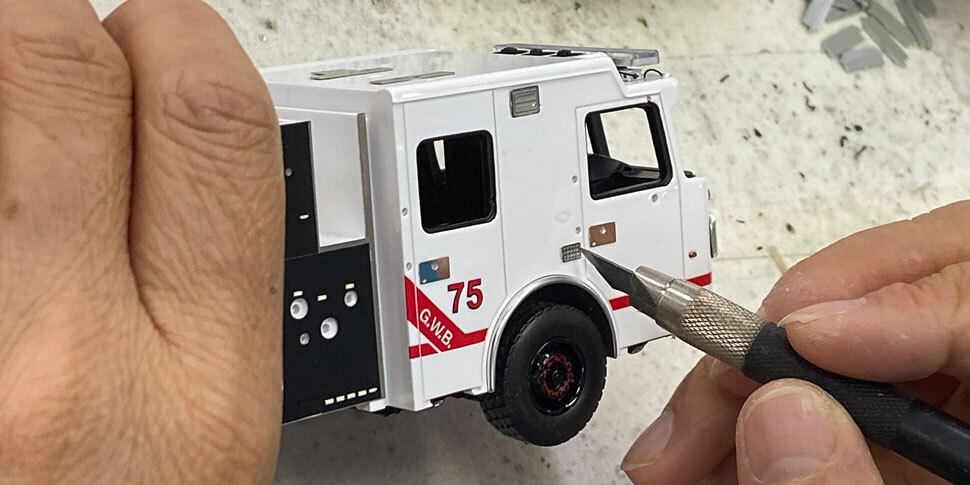 Assembly of Port Authority Engine 75 - G.W.B