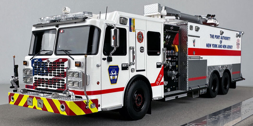 Port Authority of NY and NJ - 2018 Spartan Gladiator Star Pumper/Tanker - G.W.B