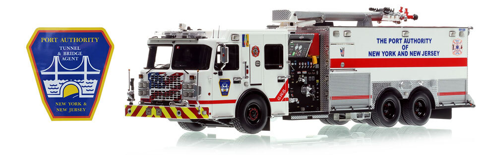 Port Authority of NY and NJ - 2018 Spartan Gladiator Star Pumper/Tanker - G.W.B