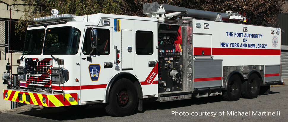 Port Authority of NY and NJ - 2018 Spartan Gladiator Star Pumper/Tanker - G.W.B courtesy of Michael Martinelli