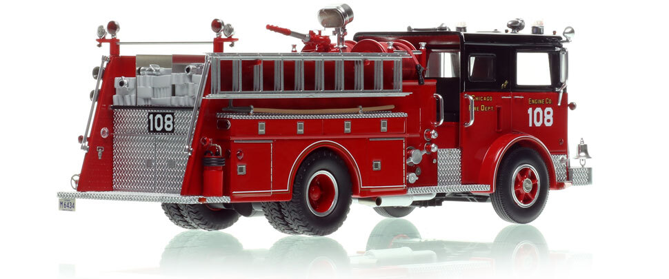 1:50 scale Chicago 1974 Mack MB Engine Co. 108