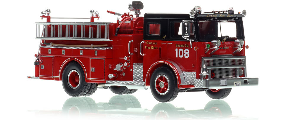 1:50 scale Chicago 1974 Mack MB Engine Co. 108