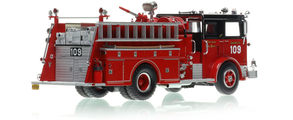 1:50 scale Chicago 1974 Mack MB Engine Co. 109