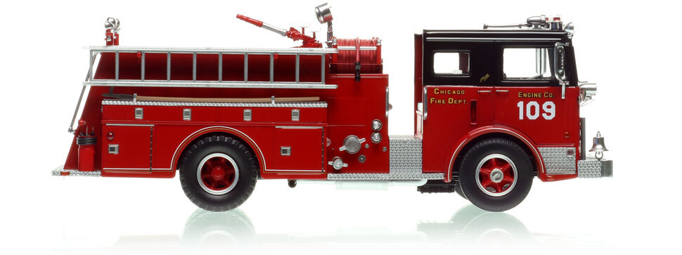 1:50 scale Chicago 1974 Mack MB Engine Co. 109