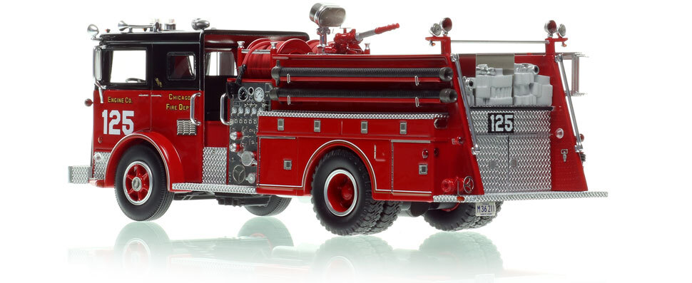 1:50 scale Chicago 1974 Mack MB Engine Co. 125