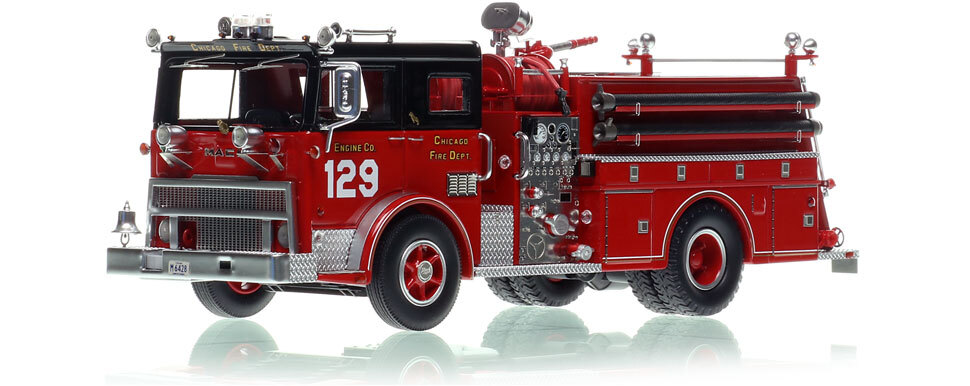 1:50 scale Chicago 1974 Mack MB Engine Co. 129