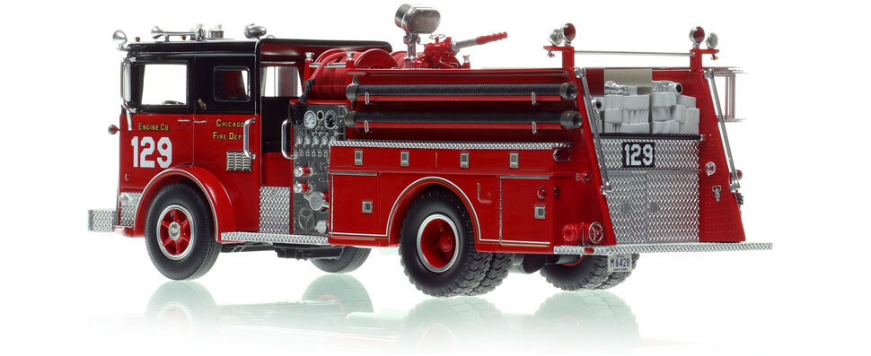 1:50 scale Chicago 1974 Mack MB Engine Co. 129