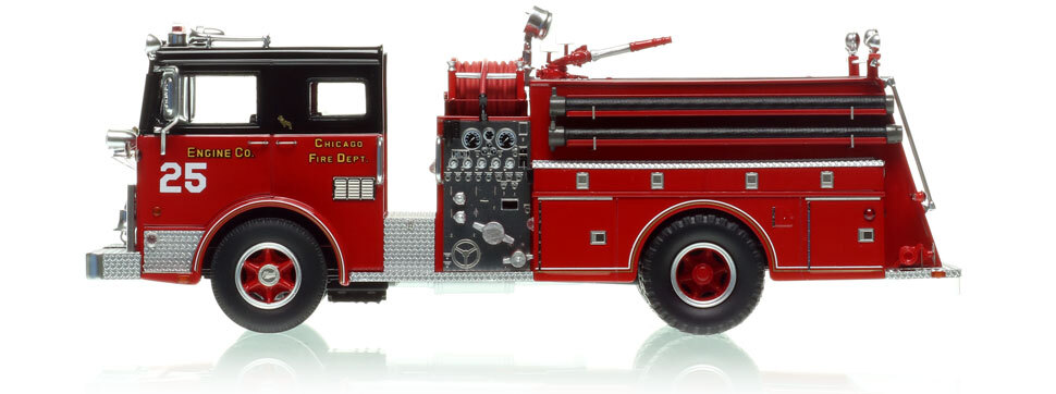 1:50 scale Chicago 1974 Mack MB Engine Co. 25